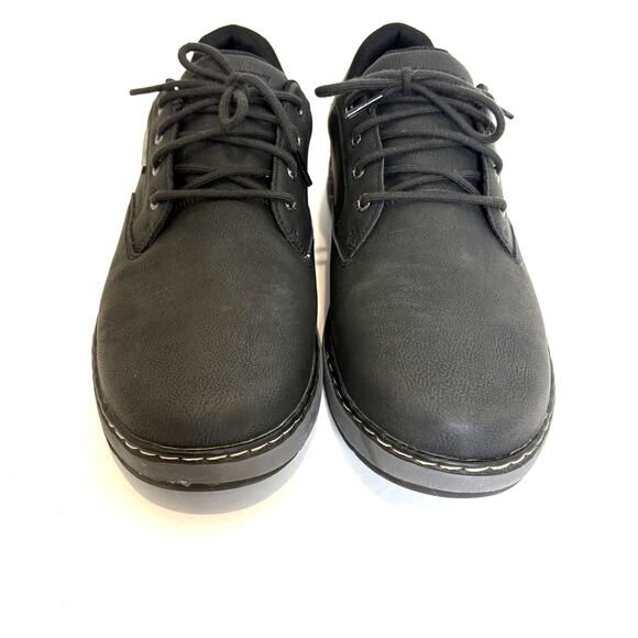 Skechers -Men's Relaxed Fit Garlan Pryor Waterproof Lace up Sneakers-Blk-Sz 9.5 - Picture 5 of 9